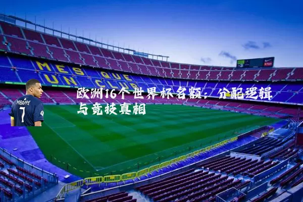 欧洲16个世界杯名额:分配逻辑与竞技真相
